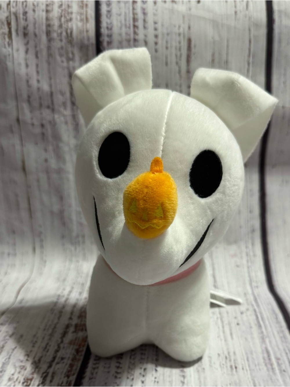 Disney The Nightmare Before Christmas White Plush Zero Collectible